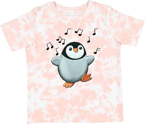 inktastic Cute Dancing Baby Penguin Toddler T-Shirt in Saudi Arabia