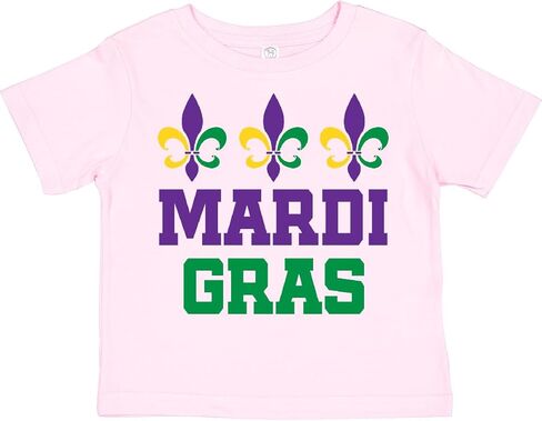 inktastic Mardi Gras Fleur De Lis Trio Toddler T-Shirt in Saudi Arabia