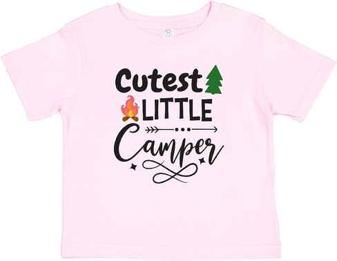 تي شيرت للأطفال من Inktastic Camping Cute Little Camper in Kuwait