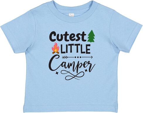 تي شيرت للأطفال من Inktastic Camping Cute Little Camper in Saudi Arabia