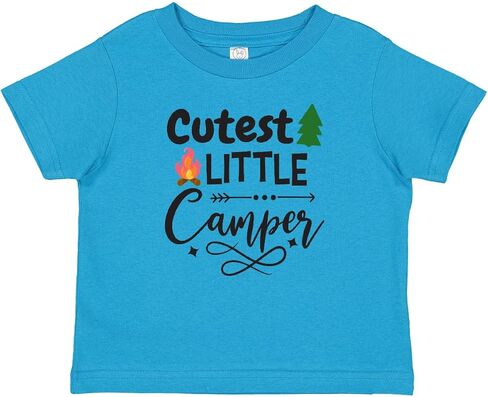 تي شيرت للأطفال من Inktastic Camping Cute Little Camper in Saudi Arabia