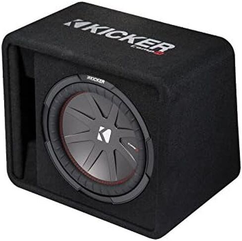 Harmony Audio Kicker 43VCWR122 12 بوصة CompR Series Sub 500W RMS حزمة صندوق مضخم صوت محمل بفتحات تهوية مع مضخم صوت Harmony HA-A800.1 ومجموعة أمبير in Kuwait