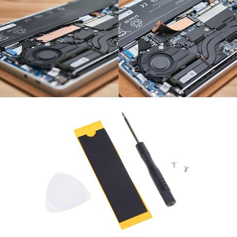 Laptop NVMe M.2 Heatsink Heat Sink Cooling Vest Plate Ultra-Thin NVMe M.2 Heat Sink Radiator Easy for Installation Radiator in Saudi Arabia