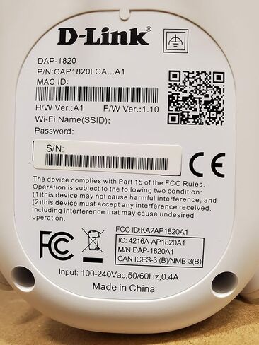 D-Link WiFi Range Extender, AC2000 Mesh Plug In Wall Signal Booster, Cover up to 2600 sq.ft. Dual Band Wireless Repeater Access Point for Smart Home DAP-1820 (Renewed) in Saudi Arabia