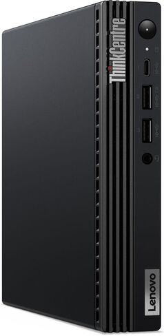 كمبيوتر مكتبي صغير Lenovo ThinkCentre M80q، Intel Core i7-10700T يصل إلى 4.5 جيجا هرتز، ذاكرة وصول عشوائي DDR4 سعة 16 جيجابايت، SSD 256 جيجابايت، لوحة مفاتيح وماوس، HDMI، منفذ DisplayPort، USB WiFi، Windows 11 Pro (متجدد) in Kuwait