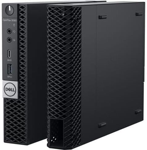 كمبيوتر سطح المكتب Dell OptiPlex 5060 Micro Windows 11 Pro - Intel Core i5-8500، ذاكرة الوصول العشوائي 16 جيجابايت، 512 جيجابايت SSD، دعم 4K، DisplayPort، WiFi، Bluetooth، كمبيوتر OptiPlex Mini (متجدد) in Kuwait