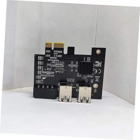 بطاقة محول Pci e USB 3.0 Riser Pci Express Extension Converter لجهاز الحوسبة المكتبية مع 4 فتحات e متوافقة مع توسيع وحدة معالجة الرسومات in Kuwait