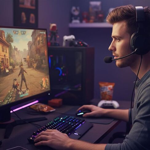 قطعتان من ميكروفون الألعاب البديل - متوافق مع سماعات الألعاب Logitech G PRO X2، وG PRO X Wireless، وG Pro السلكية، قابلة للفصل، وإلغاء الضوضاء المتقدم in Kuwait