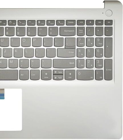 New Replacement for Lenovo IdeaPad 1 15IAU7 15ALC7 15IJL7 Laptop Upper Case Palmrest Non-Backlit Keyboard Assembly Part 5CB1H92084 AP2DG000300 Silver in Saudi Arabia