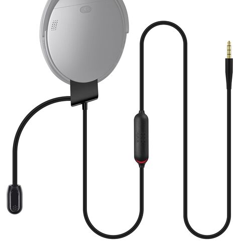 QC45 Microphone with Mute Switch Compatible with Bose Quietcomfort 45 Noise Cancelling Headphones for PC, Laptop, PS4, PS5, Xbox One Controller in Saudi Arabia