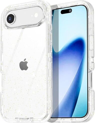 AICase for iPhone 17 Pro Max Case Clear 3 in 1 Heavy Duty Drop Protection Full Body Rugged Shockproof/Dust Proof Triple Layer Transparent Military Protective Tough Durable for iPhone 17 ProMax 6.9"_1 in Saudi Arabia