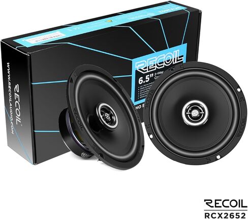 RECOIL RCX2652 مكبرات صوت للسيارة محورية 6.5 بوصة نظام ثنائي الاتجاه in Kuwait