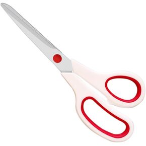 Fabric Scissors, Aksiko 8 inches Office Scissors, 2.0mm Thick Blade Shears All Purpose Scissors for Office Sewing Fabric Home Craft Use
