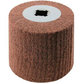 Metabo - Application: SE12-115/ S 18 LTX 115 - Non-Woven Flap Wheel - 4" x 4" - P280 (623514000), Burnisher Consumables