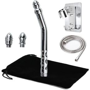 Shower Cleaner (Enema Nozzle & 69"Hose) Shower Enema Kit,Shower Douche for Men/Women,Enema Shower Attachment W/ 59 inch Shower Hose