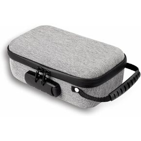 somwherr Lock Bag with Combination - Portable Travel Organizer Bags with 3-Digit Combination