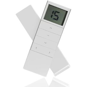 #DC1602 15 Channel Motorized Blind Remote Controller, Group Controls up to 15 Roller Blinds & Shades