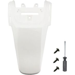 PRO BAT Plastic Rear Tail Mud Guard Fender XR50 CRF50 Style 110 125CC PIT PRO Trail Chinese Mini Dirt Bikes Thumpstar, Black