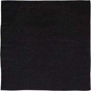 Large 100% Cotton Solid Color Blank Bandanas (22" x 22") - For Custom Printing