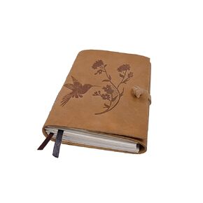 Leather Journal Book Medieval Stone Embossed Handmade Book of Shadows Vintage Notebook Office Diary College Book Poetry Book Sketch Book 10 x 7 Inches - Gift for Women & Men