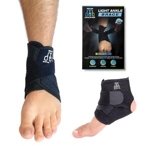 MDUB Light Ankle Brace, 1 Pack, Achilles Tendonitis Pain Relief Planter Fasciitis Support Brace, Hiking, Soccer, Basketball, Running, Tennis, Volleyball & Pickleball