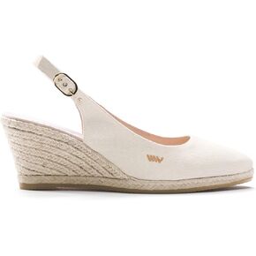 VISCATA Palomera Women's Sandals Espadrille Canvas Slingback Buckle Wedges in Kuwait