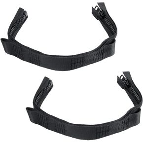 Jeep Door Limiting Straps,2PCS Updated Heavy Duty Zippered Loom Design Adjustable Door Check Strap with Wireless Protection Harness for Jeep Wrangler 1987-2024