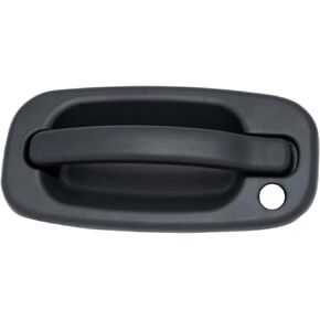 DEAL AUTO ELECTRIC PARTS 1pc Front Driver Left Side Textured Black Exterior Door Handle w/Key Hole Compatible With 99-06 Silverado/Sierra 00-06 Suburban/Tahoe/Yukon/XL 02-06 Avalanche/Escalade/ESV/EXT