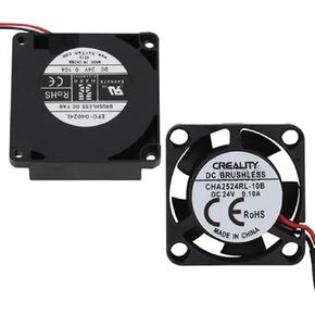 tzdaDeve 24V 4010 مروحة منفاخ DC 24V 2510 مروحة تبريد محورية الطارد Hotend مروحة بالوعة الحرارة لCreality Ender 3 V3 SE/Ender 3 V3 KE استبدال ملحقات الطابعة ثلاثية الأبعاد (عبوتان) in Kuwait