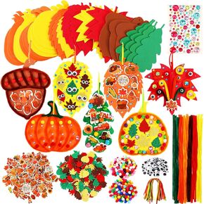 JULBEAR 418pcs 4th of July Star Foam Craft, Patriotic Self-Adhesive Glitter Foam Stickers Crafts Kit for Independence Day Patriotic Party Favors Kids Classroom Activity Decorations Supplies