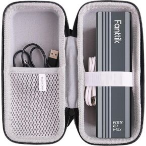Hard EVA Carrying Case Compatible with Fanttik E1 Max 50-in-1 Magnetic Bits/Fanttik X5 Magnetic Bits Precision Screwdriver Set box case（ E1/X5）. (（ E1/X5）)