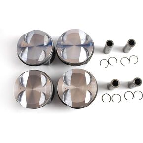 VeloBoost 11257589348 4 قطع مجموعة حلقات المكبس تناسب MINI R55 R56 R57 R58 Cooper Countryman Paceman 2006-2016 N12 N16 استبدال أجزاء ما بعد السوق OE 11257566477 11257566479 P3402 PR3402 in Kuwait