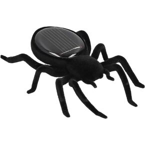 Simulation Tarantula Toys, Solar Power Supply Vibration Solar Powered Spider Toy for Game Play