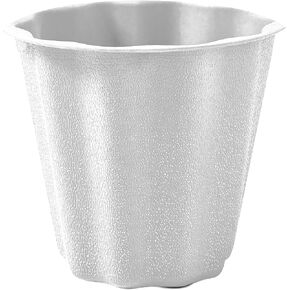 FloraCraft Plastic Design Container 7.55 Inch x 8.85 Inch Green