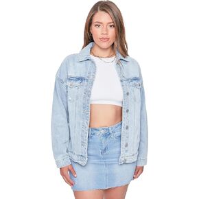 YMI Jeans Women's Oversized Denim Jacket