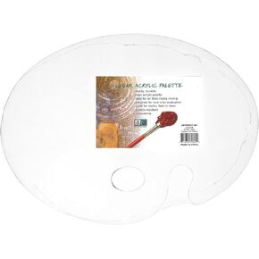 Art Advantage Palette 11x15 Clear Acrylic