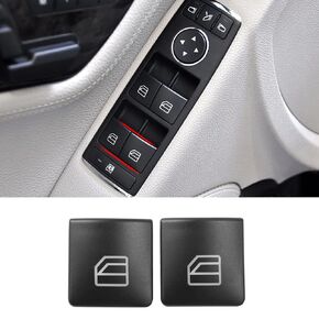 Jaronx for Mercedes Benz Window Switch Button Covers,Power Window Control Switch Buttons for Mercedes Benz C-Class W204 C230 C280 C300 C350, E-Class W212,GLK-Class X204 GLK350