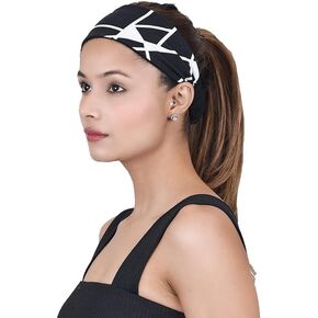 SAKUCHI Sports Women Headband Moisture Wicking Workout Sweatbands for Running, Cross Training, Yoga
