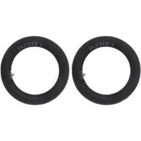Pair of 10x2in Bike Wheel Inner Tubes, Rubber Replacement Inner Tube, Front Rear Wheel Inner Tubes for Trikes Electric Scooter