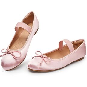 Rekayla Women's Flats,Ballet Flats Shoes for Women,Black Flats for Women,Womens Flats Comfortable Dressy Shoes for Women,Round Toe Work Shoes Women,Foldable Mary Jane Shoes Women