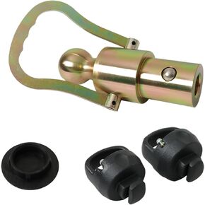 Silscvtt Gooseneck Ball Hitch Chain Kit 30000 LBS Replacement for F250 F350 F450 Silverado Nissan Trucks