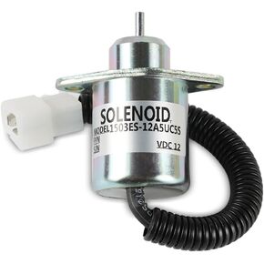 SINOCMP SA-4569-T 12V Stop Solenoid 1503ES-12A5UC5S 17454-60010 16616-60010 17594-60014 Shutdown Solenoid for Kubota Machine Diesel Engines