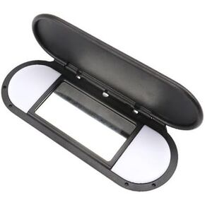 Partscollect Sun Visor Vanity Mirror Cover Fits for BMW Mini Cooper Cooper S Clubman Hatchback Countryman F55 F56 2015-2022 (Gray)