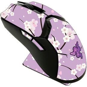 MightySkins Skin Compatible with Razer Viper Ultimate - Sakura Purple | Protective, Durable, and Unique Vinyl Decal wrap Cover | Easy to Apply, Remove, and Change Styles | Made in The USA