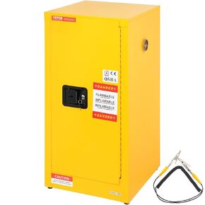 VEVOR Safety Cabinet 1, 18 x 18 x 35.4 inch, Yellow in Saudi Arabia