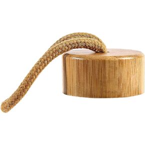 PROBTTL Bamboo Lid for 32 Oz Motivational Glass Water Bottles - Durable, Stylish and BPA - Free, Bamboo Top Replacement Cap for 1.45-inch Wide Mouth Water Bottles