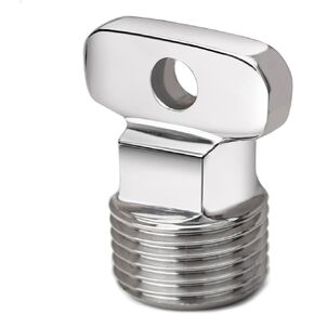 1/2" NPT Thread Drain Plugs 316 Stainless Steel Boat Garboard Drain Plug Used in Boat Hulls Boat Hull Spare Garboard Drain Plug One Way Safety Plug