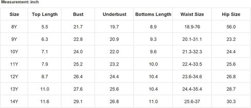 طقم بيكيني من قطعتين للفتيات من Milumia مزود بحلقة ربط وحزام سباغيتي لباس السباحة in Kuwait