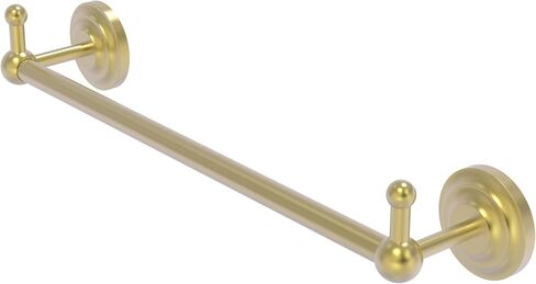 Allied Brass PQN-41-18-PEG Prestige Que Collection 18 بوصة خطافات مدمجة منشفة بار، 18 بوصة، نحاس ساتان in Saudi Arabia