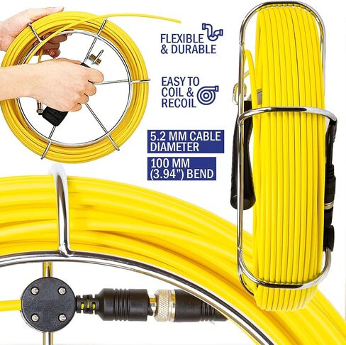 Forbest Plastic Guide Protective Cover Skid for C23 7/8" (23mm) Pipe Sewer Pipeline Drain Inspection Camera Head- Durable and Reliable- Camera Accessory- 1.5" Diameter in Saudi Arabia